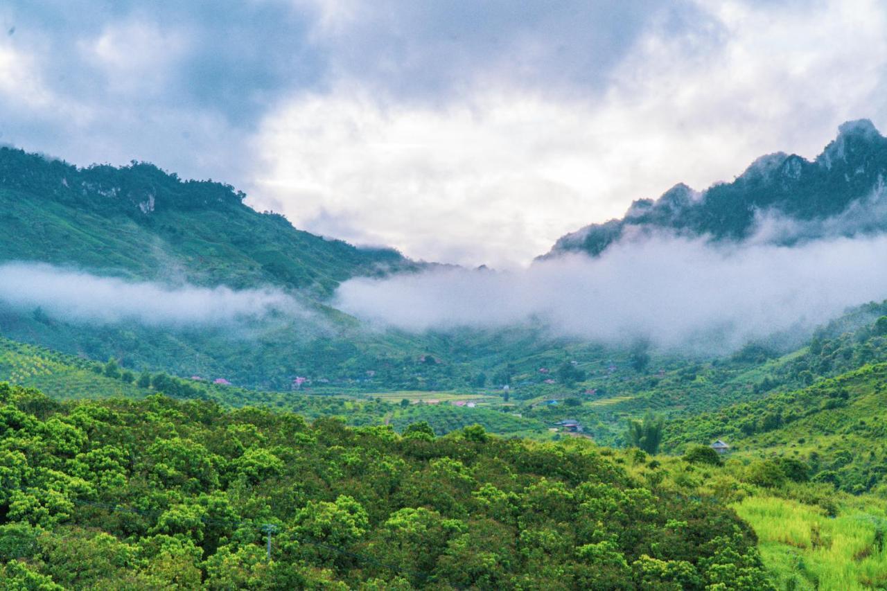 Muong Sang Farmstay Moc Chau Eksteriør billede
