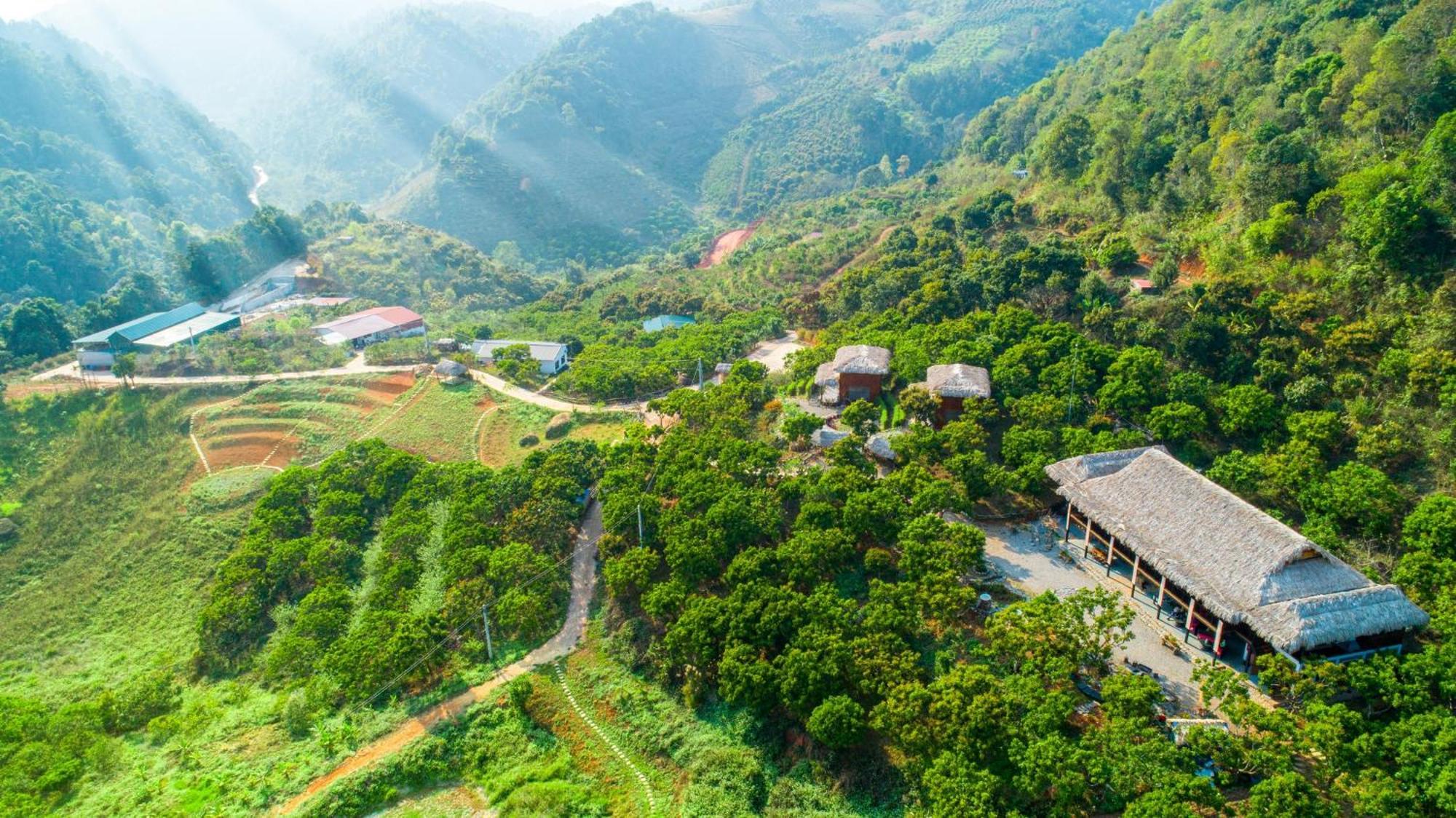 Muong Sang Farmstay Moc Chau Eksteriør billede